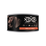X-dog-Говядина с морковью, 160 г.
